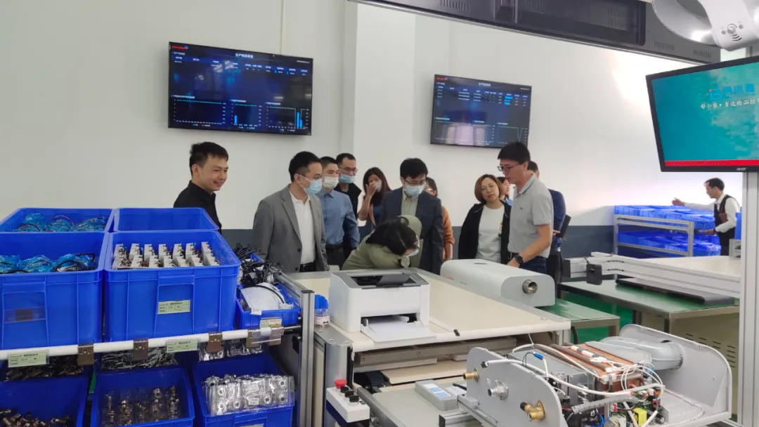 省工信廳領導赴中山開展企業數字化轉型調研工作