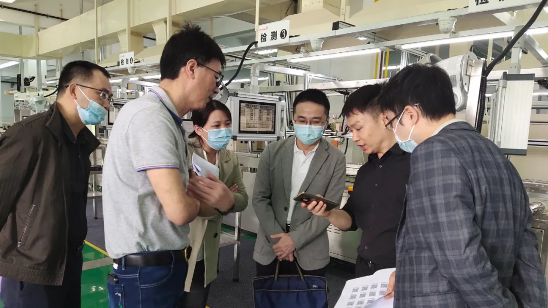 省工信廳領導赴中山開展企業數字化轉型調研工作