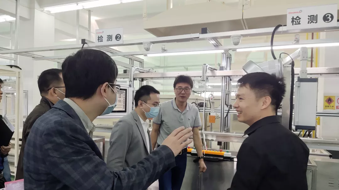 省工信廳領導赴中山開展企業數字化轉型調研工作